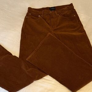 Lucky Brand Brown Flare Corduroy FlaPants